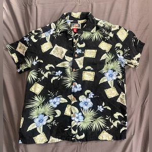 Vintage 90’s La Cabana Floral Hawaiian Shirt